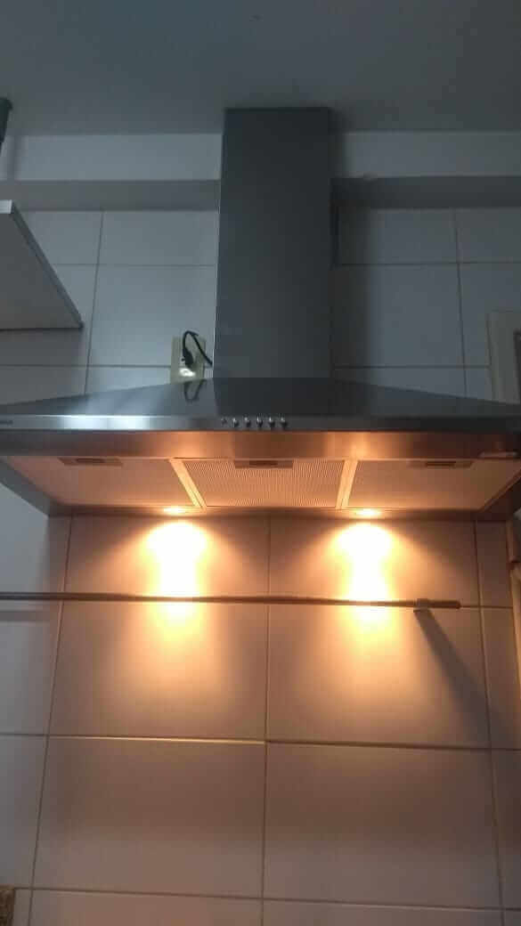 Instalação coifas parede