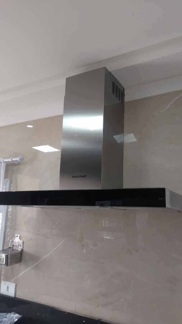 Instalação coifas parede