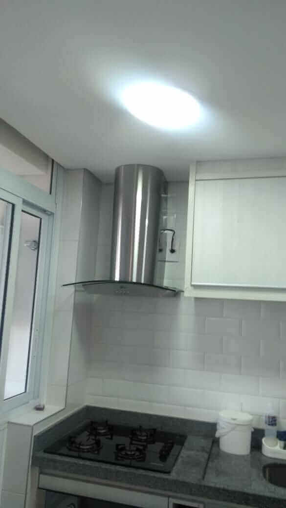 Instalação coifas parede