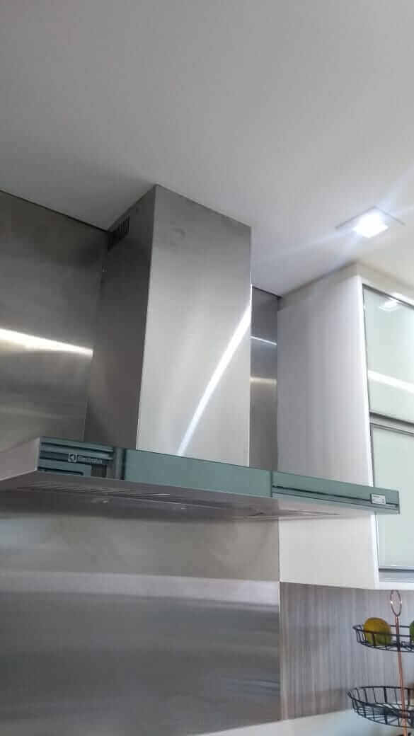 Instalação coifas parede